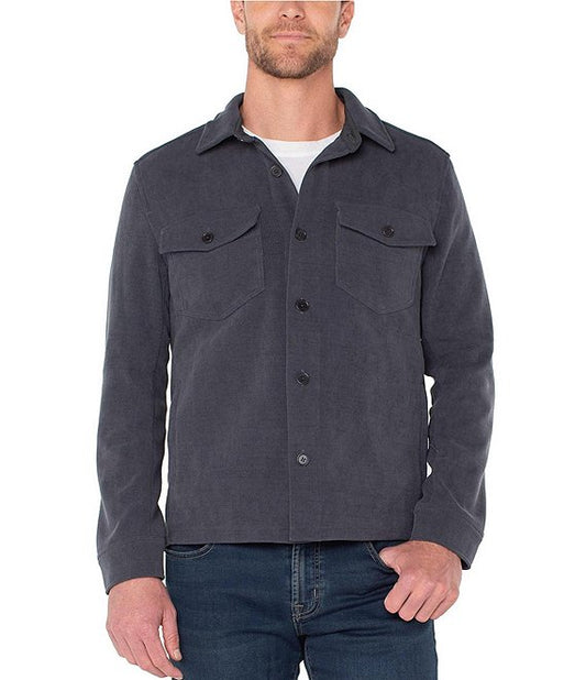 Liverpool Los Angeles Overshirt - Grey