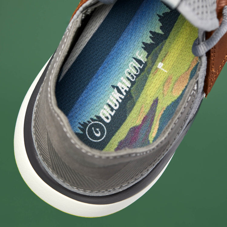 Olukai Manele Golf - Poi/Charcoal