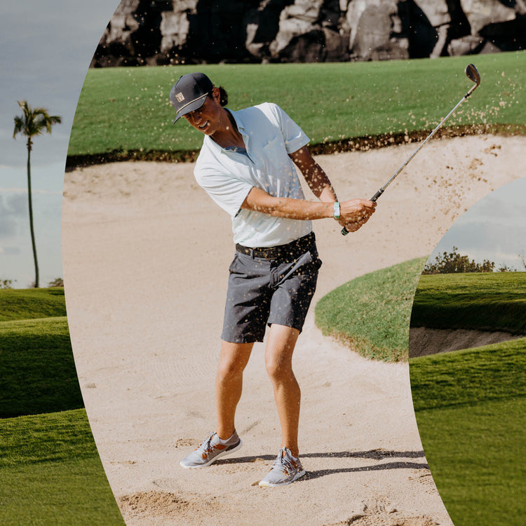 Olukai Manele Golf - Poi/Charcoal