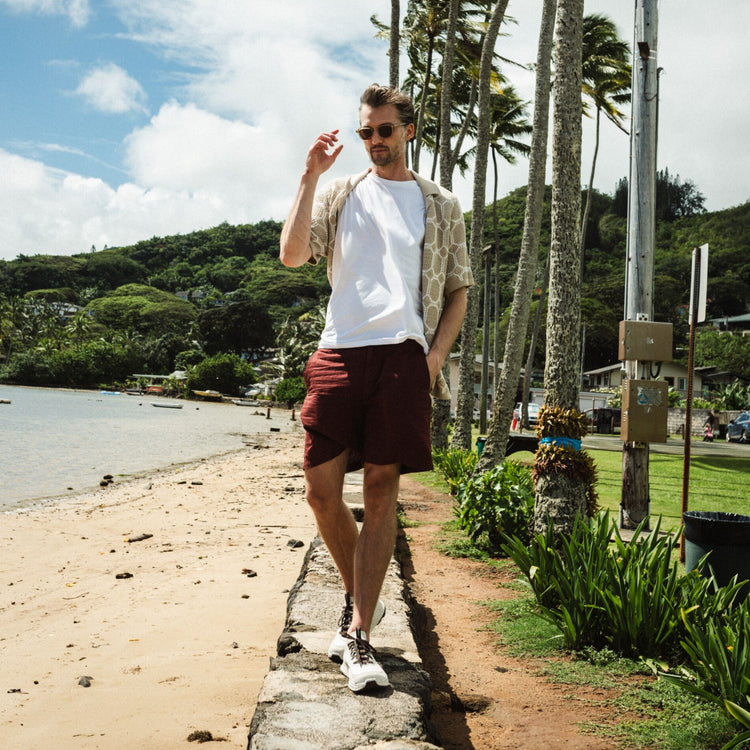 Makiki Athletic Shoes - White Sand / Tapa