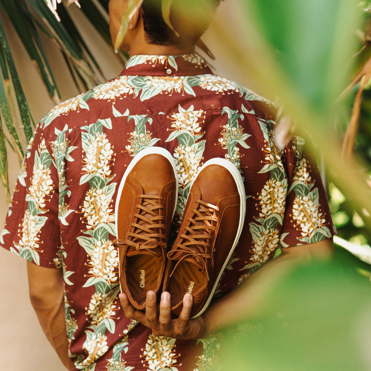 Olukai | Kou Lace Up | Fox