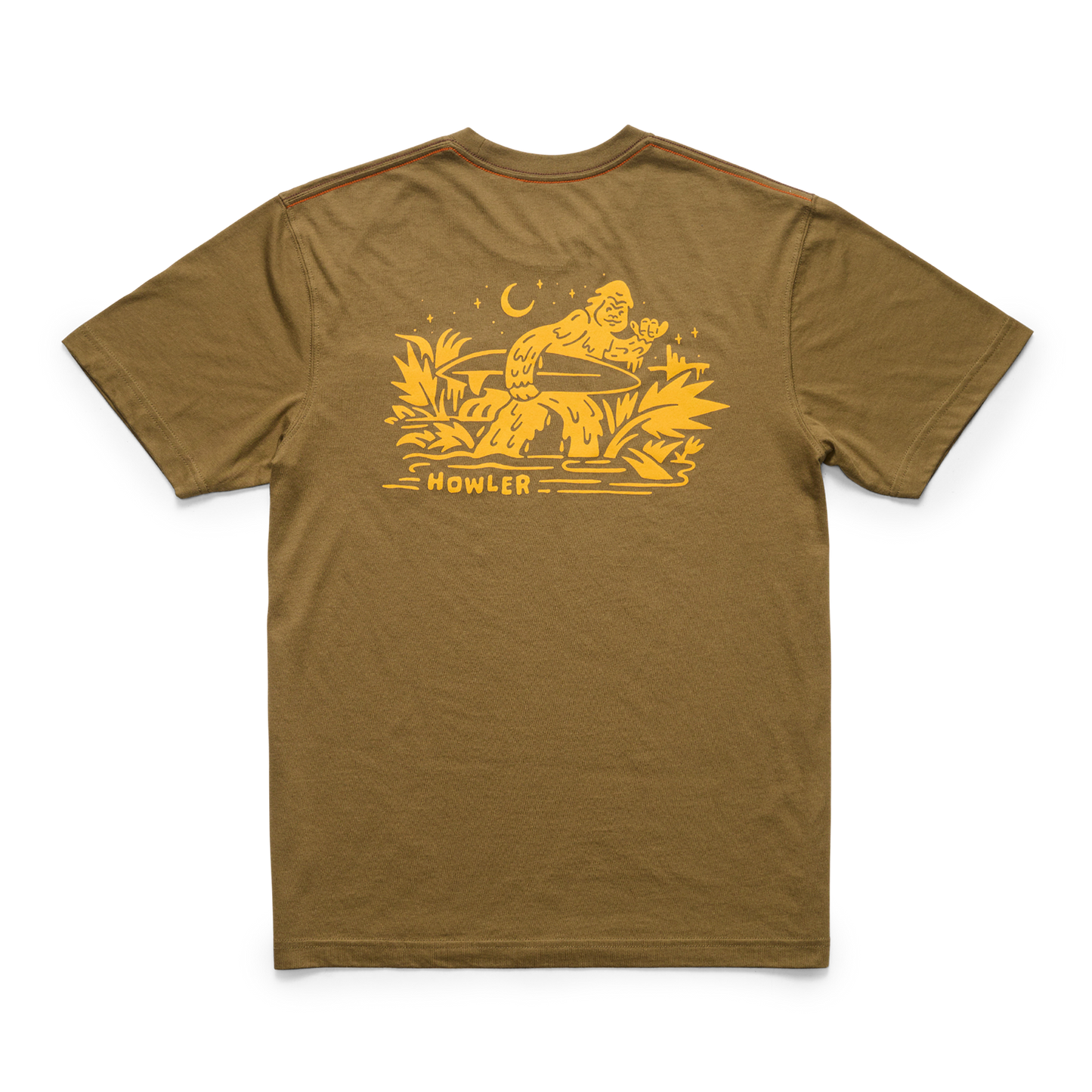 Howler Bros Squatch Rider Tee - Ivy Green