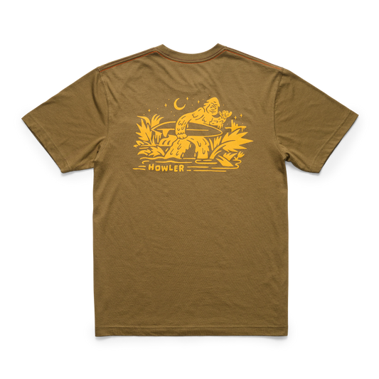 Howler Bros Squatch Rider Tee - Ivy Green