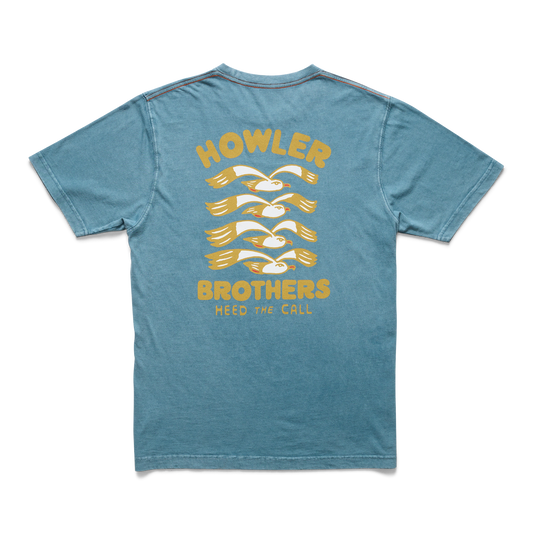 Howler Bros Flocka Seagulls Tee - Storm