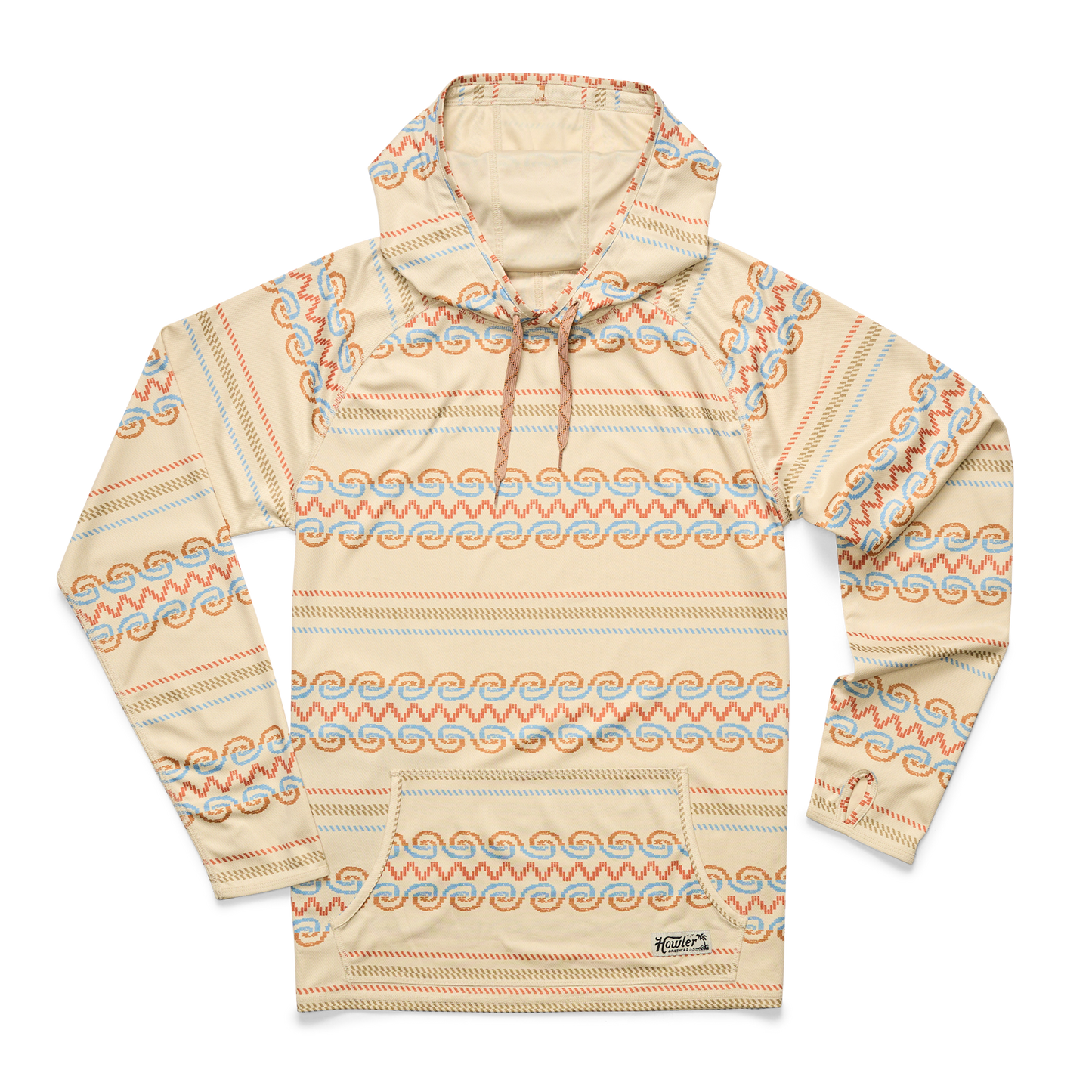 Howler Bros Loggerhead Hoodie Zicatela - Off White