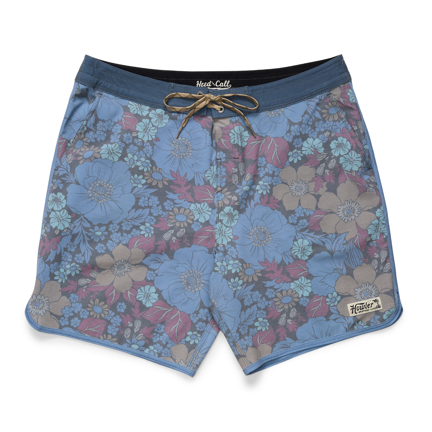 Howler Bros Bruja Flower Power Boardshorts - Blues