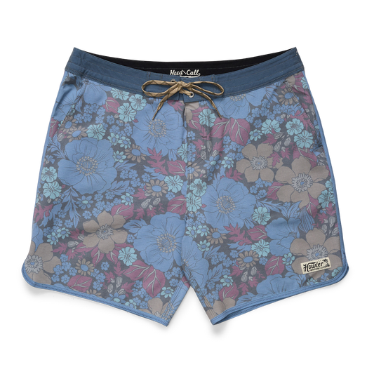 Howler Bros Bruja Flower Power Boardshorts - Blues