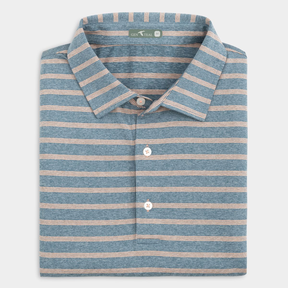 GenTeal Apricot Fulton Performance Polo
