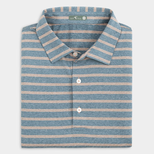 GenTeal Apricot Fulton Performance Polo