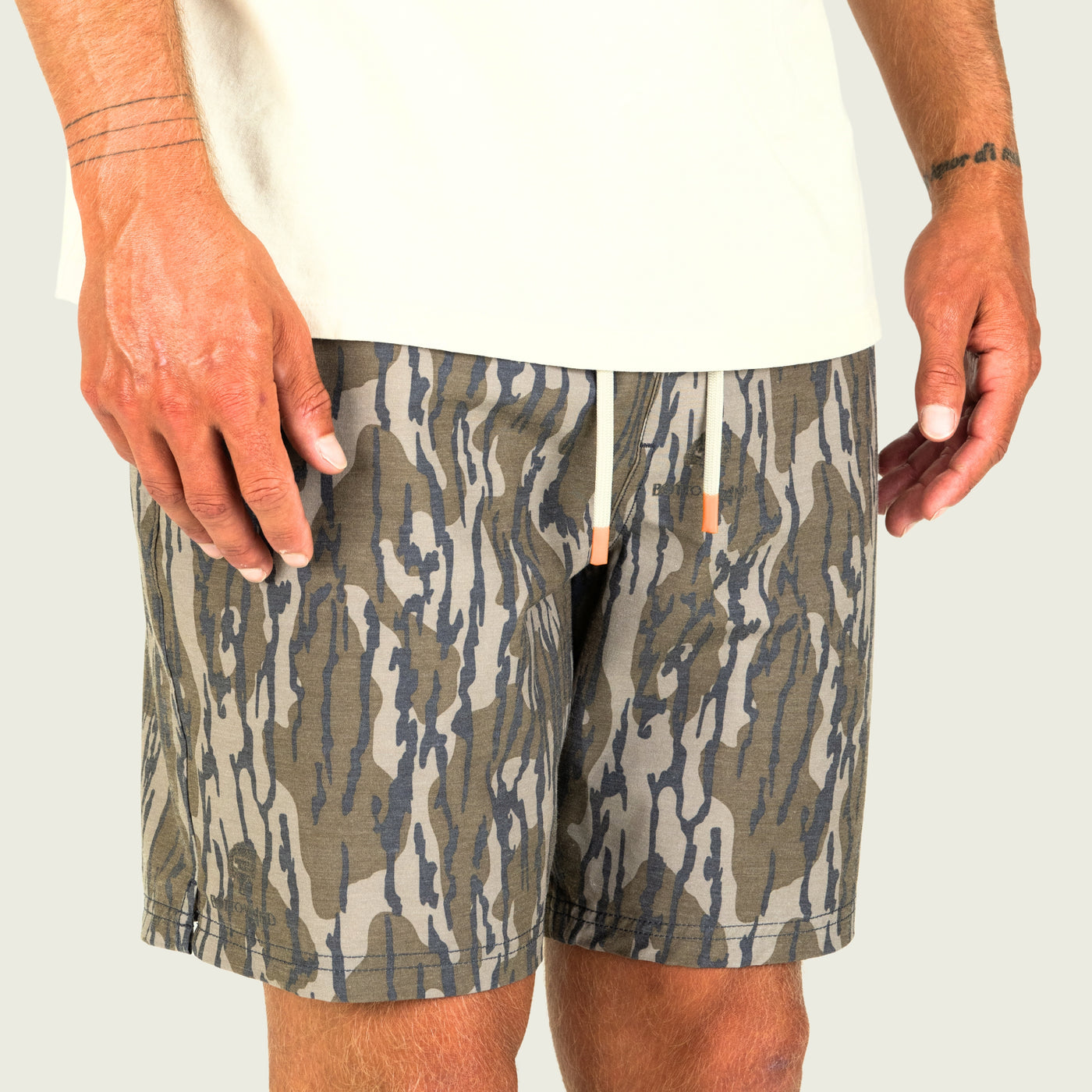 Marsh Wear | Fulton Volleys 8" Shorts | Mossy Oak Bottom Land