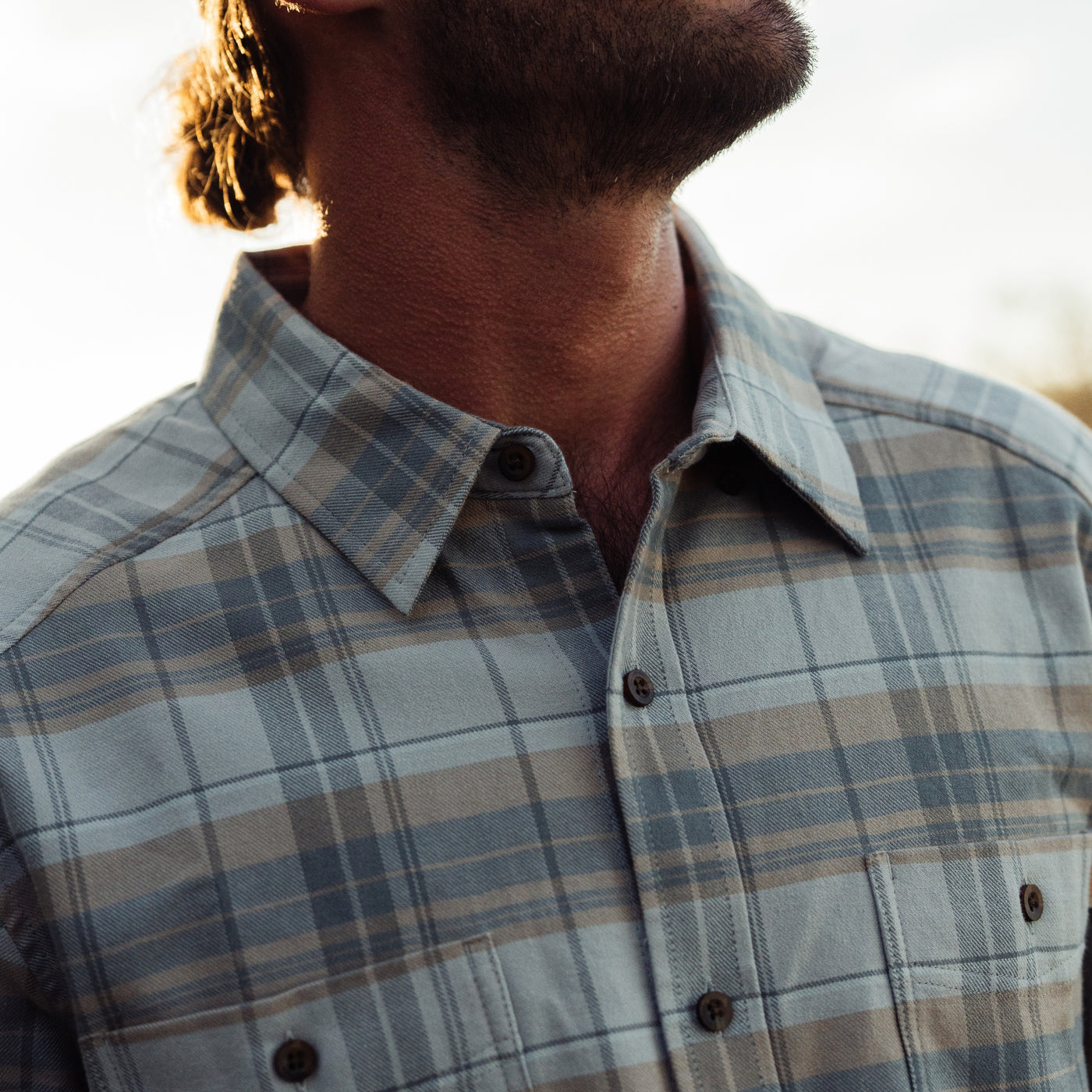 Marsh Westerly Flannel - Fog