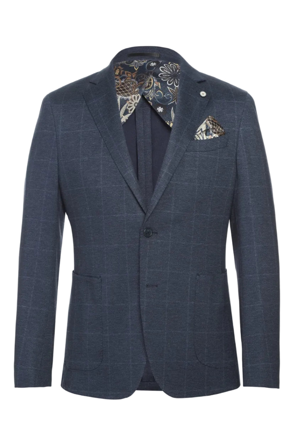 Slim Fit Riserva Jacket - Dark Blue PF24-6