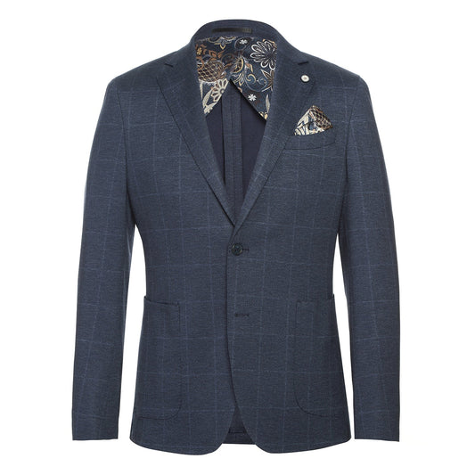 Slim Fit Riserva Jacket - Dark Blue PF24-6