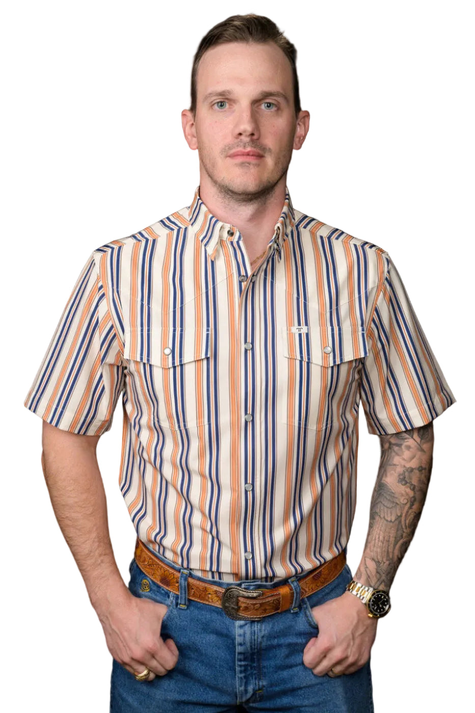 Ferrell | The Jackson | Short Sleeve Snap Shirt
