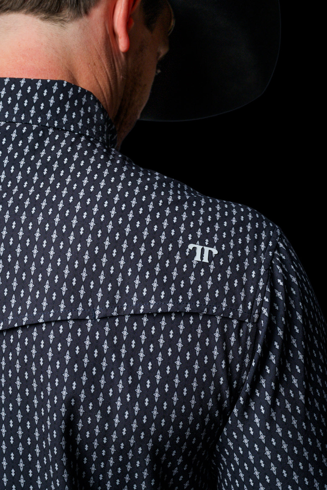 Ferrell | The Cash | Short Sleeve Snap Shirt | Black