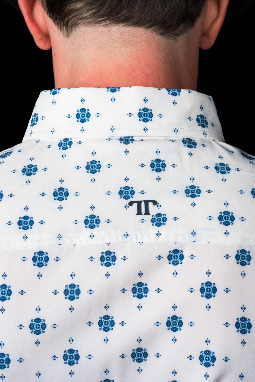 Ferrell | The Beau | Short Sleeve Button Shirt | Blue