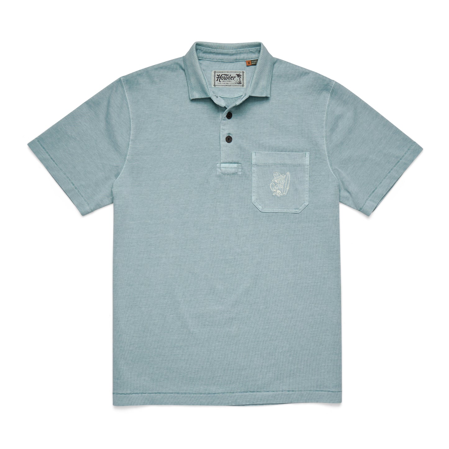 Howler Bros Pilgrimage Polo - Riviera Blue