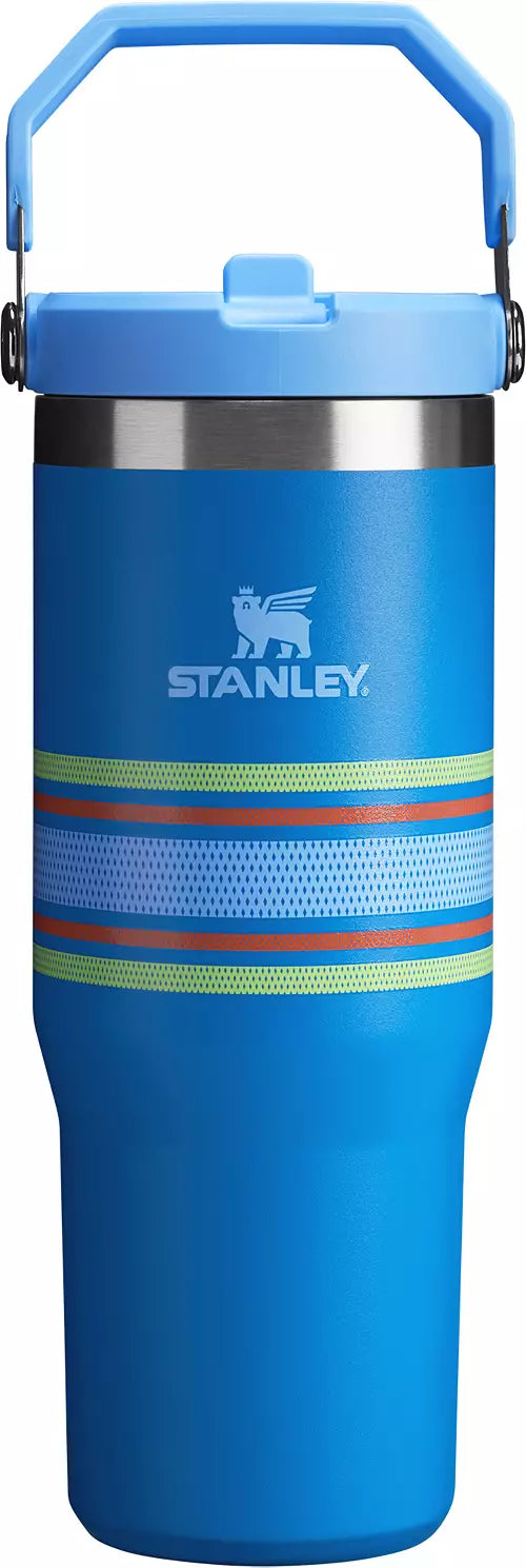 The Iceflow™ Flip Straw Azure Mesh Tumbler | 30 OZ