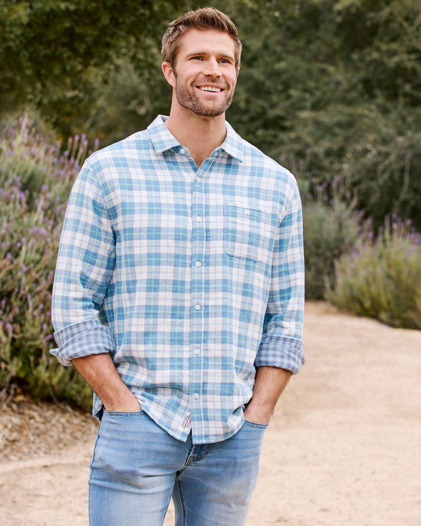 Flag & Anthem | Liburn Double Layer | Blue/White