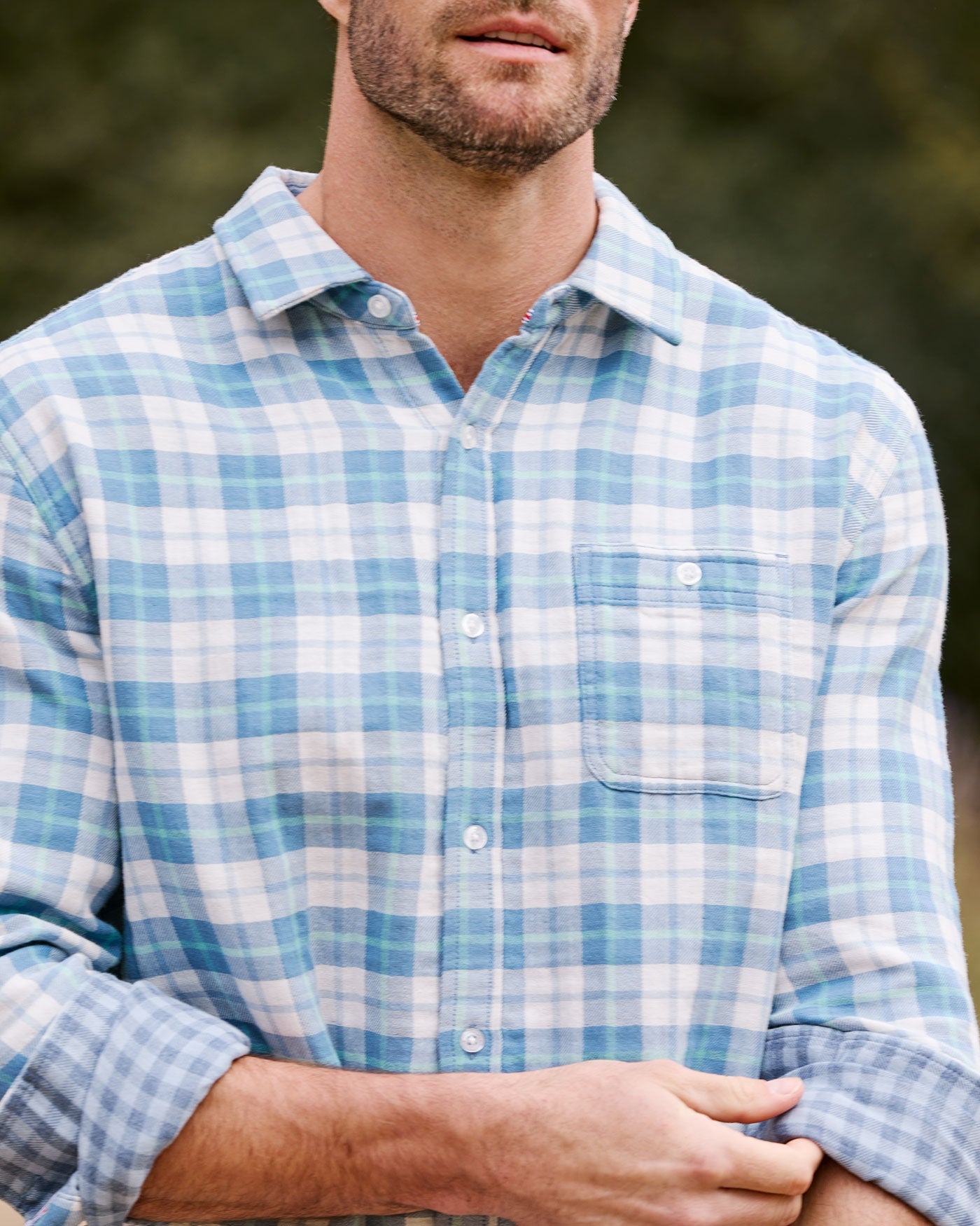 Flag & Anthem | Liburn Double Layer | Blue/White