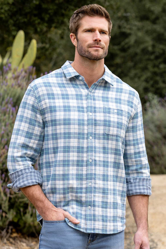 Flag & Anthem | Liburn Double Layer | Blue/White