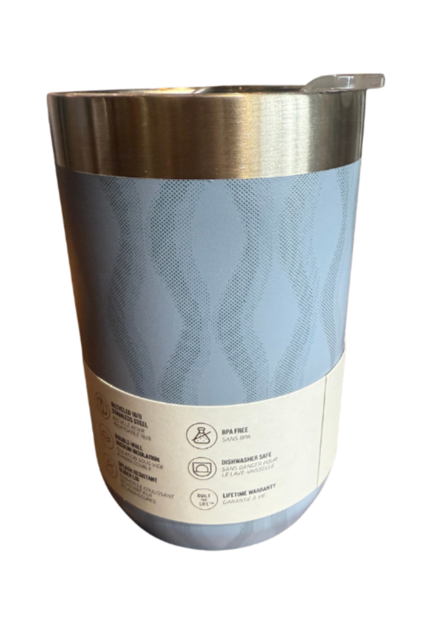 The Stay-Hot Camp Cup | Slate Blue Draft | 12 OZ