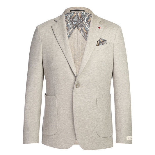 Slim Fit Riserva Jacket Beige - PF25-21W