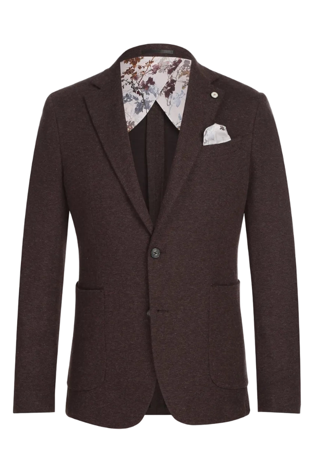 Slim Fit Riserva Jacket - Brown PF25-11