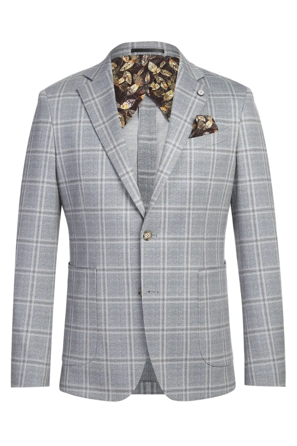 Slim Fit Riserva Jacket - Light Grey PF25-1