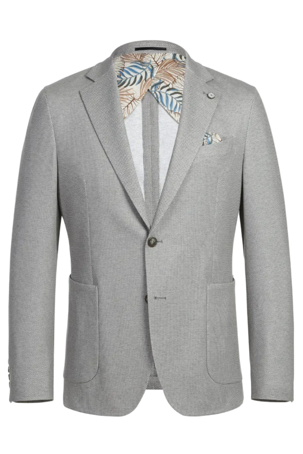 Pellagio Slim Fit Riserva Jacket - Gray PS23-2