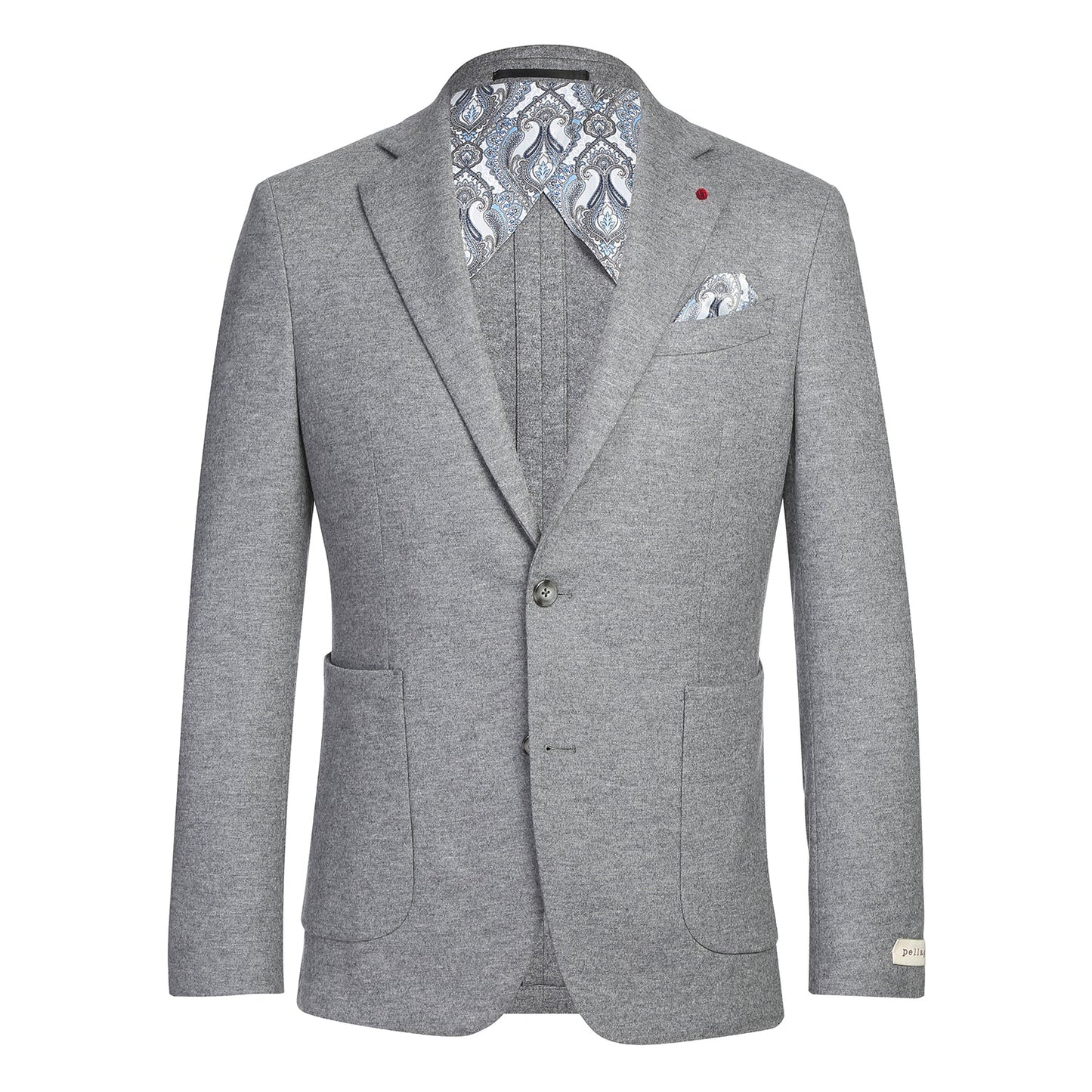 Slim Fit Riserva Jacket - Light Grey Heather PF25-20W