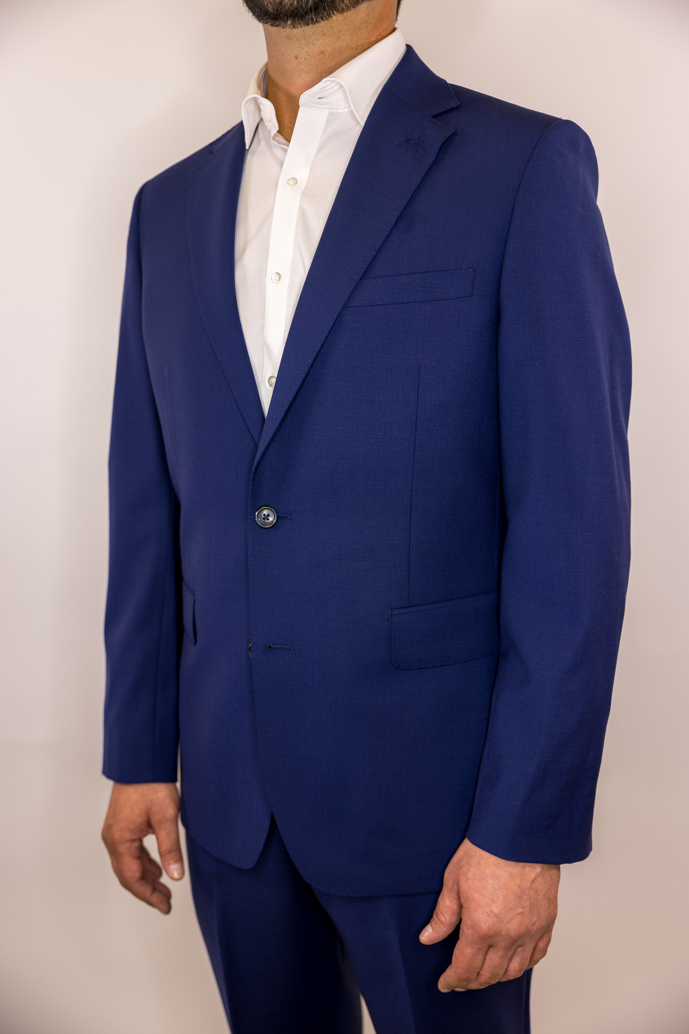 Giles & Jasper Modern Suit Coat - Bristol Blue