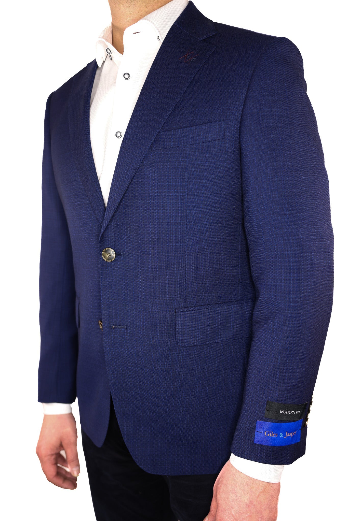 Giles & Jasper Modern Fit Sport Coat - Navy