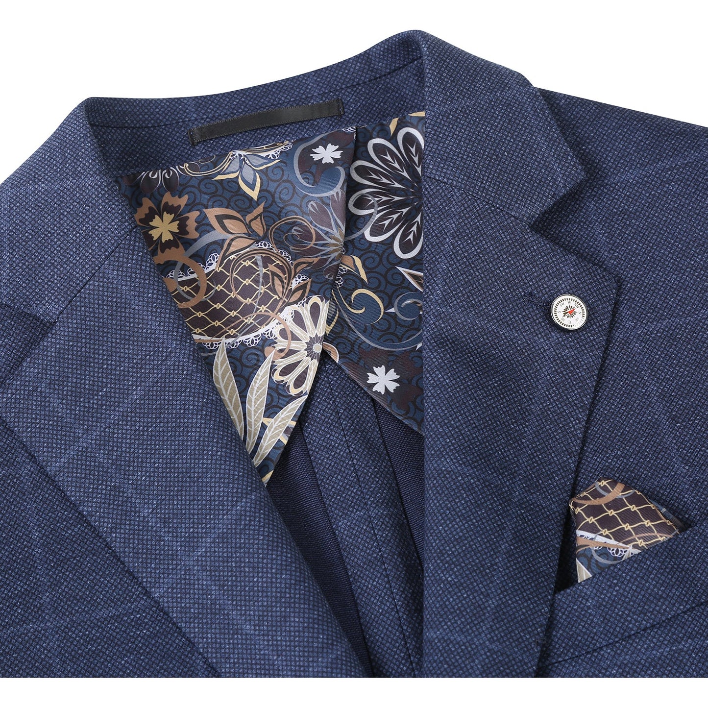Slim Fit Riserva Jacket - Dark Blue PF24-6
