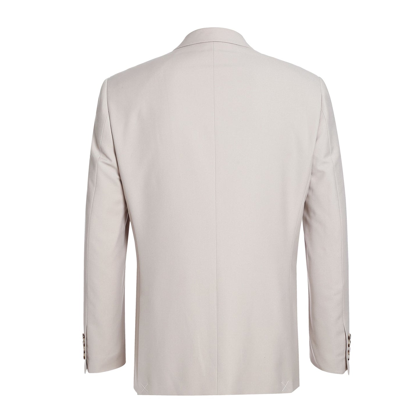 Slim Suit Notch Lapel & Flat Front Pant- Beige 201-84