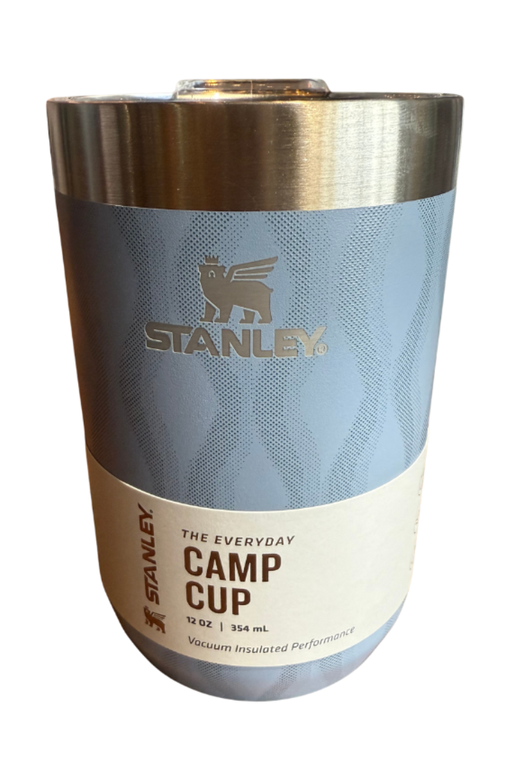 The Stay-Hot Camp Cup | Slate Blue Draft | 12 OZ