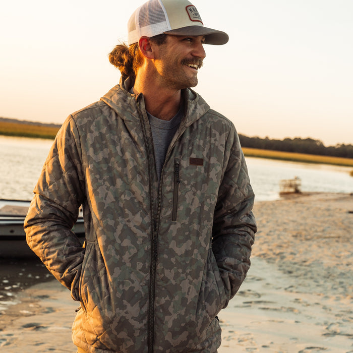 Marsh Barnwell Puff Jacket - Foxhole Camo