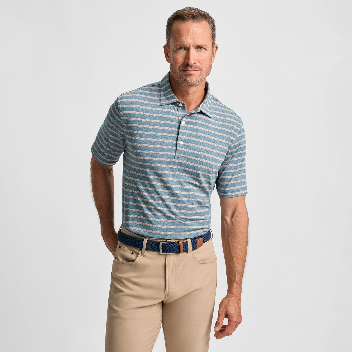 GenTeal Apricot Fulton Performance Polo