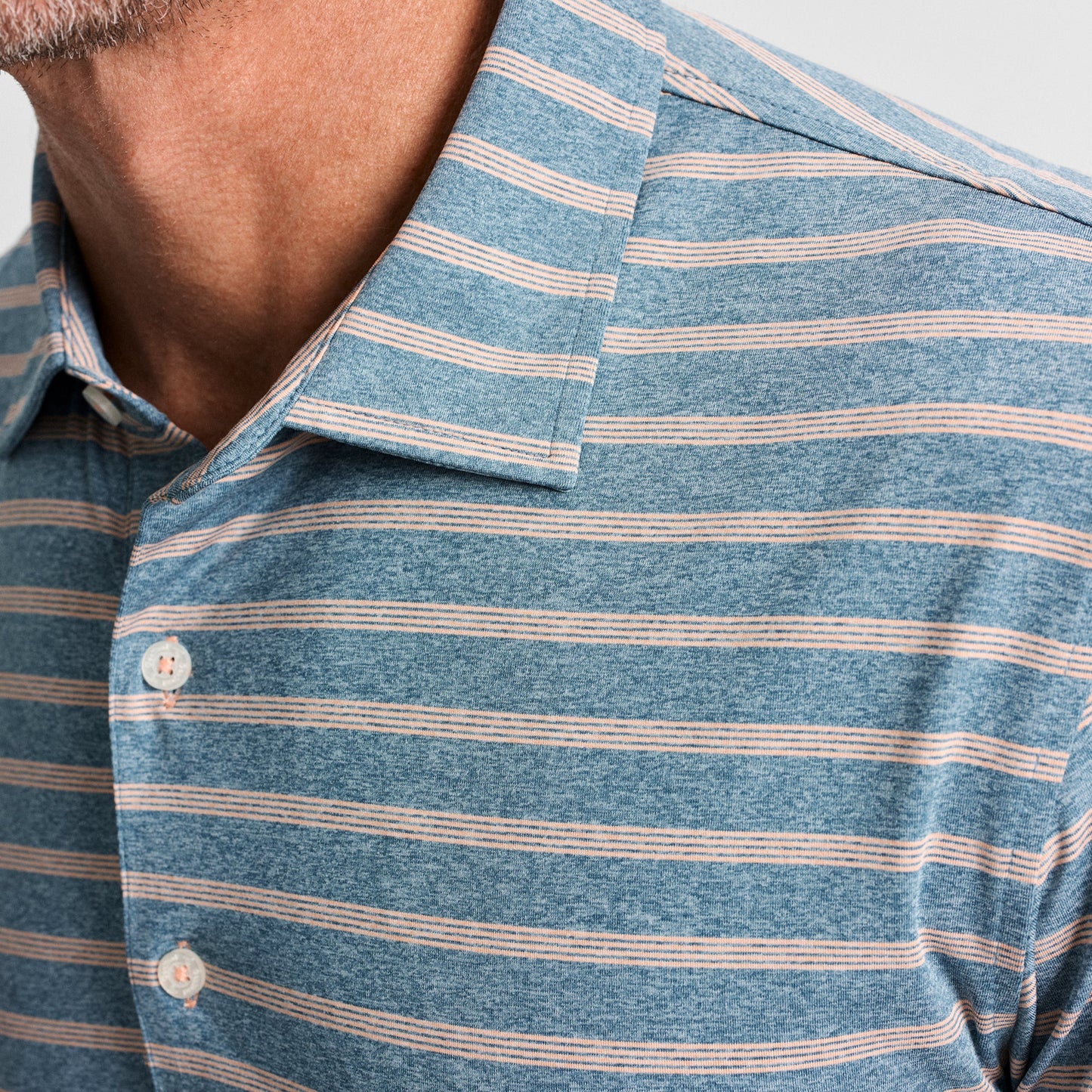 GenTeal Apricot Fulton Performance Polo