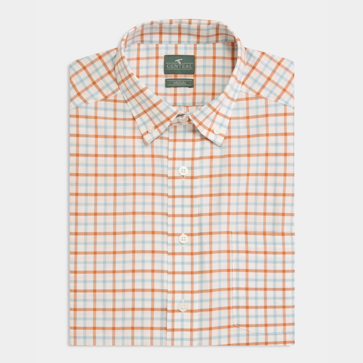 GenTeal Graham Cotton Blend Sport Shirt - Sunburst