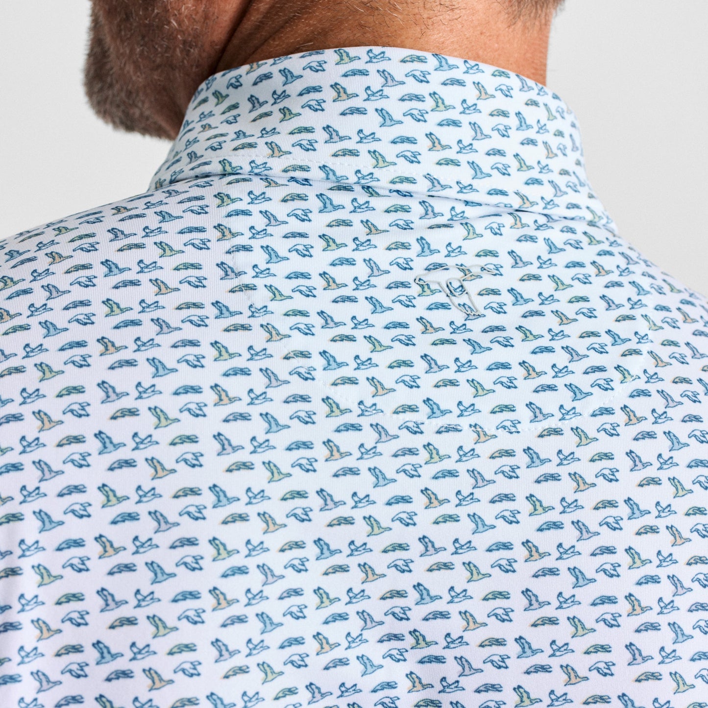 GenTeal Soaring Silhouettes Printed Performance Polo