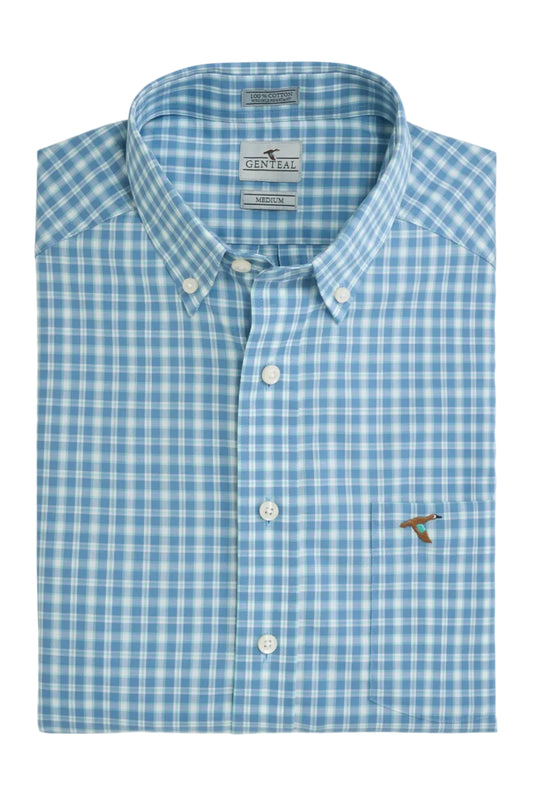 GenTeal Balfour Cotton Sport Shirt - Neptune