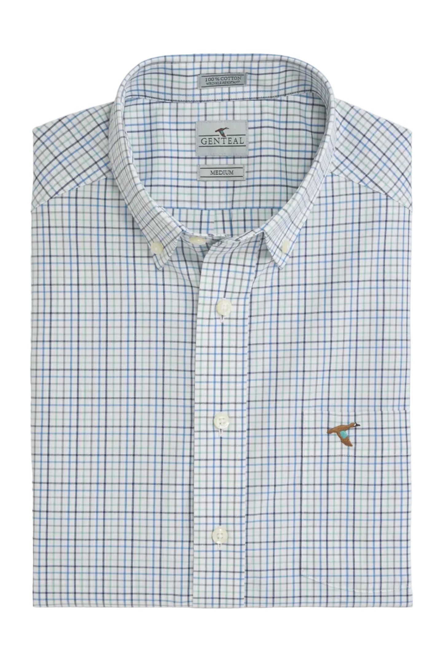 GenTeal Brewster Cotton Sport Shirt - Mineral
