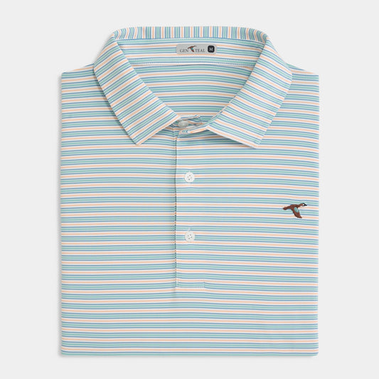 GenTeal Inlet Performance Polo - Larkspur