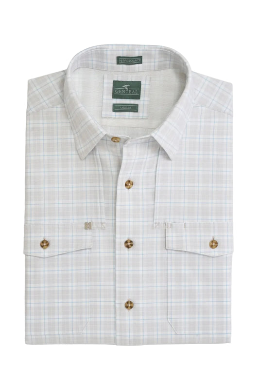 GenTeal Cambridge Vented Sport Shirt - Blue Dean