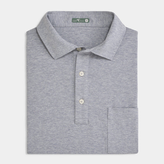 GenTeal Kelley Cotton Blend Polo - Gray