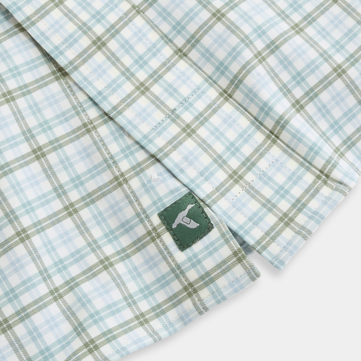 GenTeal | Eaton Performance Sport Shirt | Green Granite