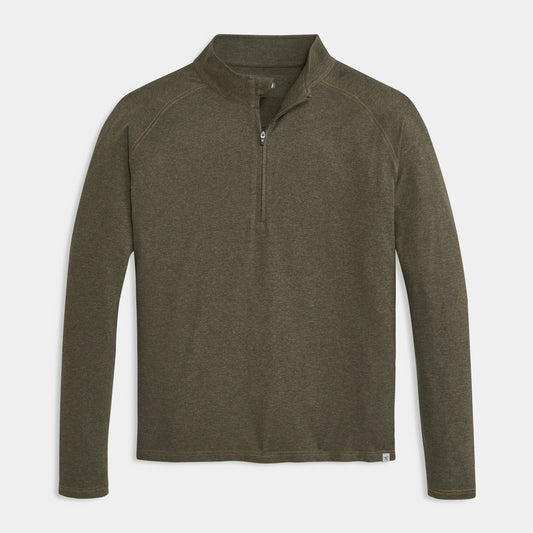 GenTeal | Wander Quarter Zip | Green Heather