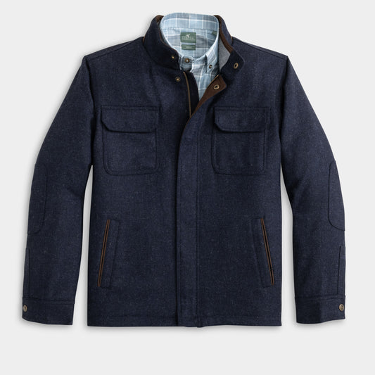 Genteal | Fairfield Wool Jacket | Navy