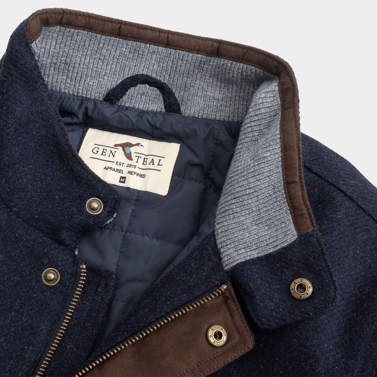 Genteal | Fairfield Wool Jacket | Navy